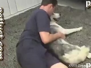 Wild guy fucks a very sexy beast for the cam