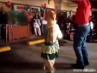 Zoophile generously offers his dick for zoo sex