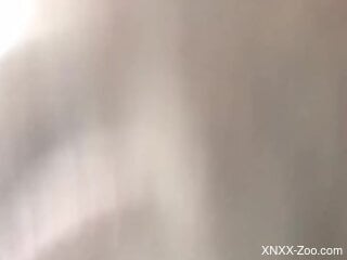 Horny pig is having anal sex with a zoophile